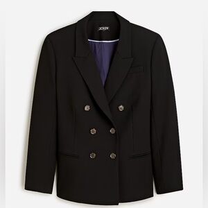 J. Crew Double Breasted Blazer in Four Season Stretch SZ 10